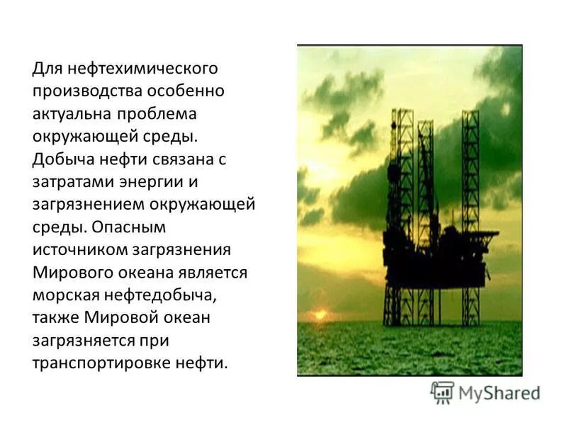 Проблемы загрязнения окружающей среды нефтью. Проблемы загрязнения окружающей среды нефтью