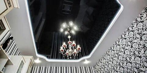 Фото черного потолка