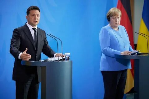 Меркель зеленскому