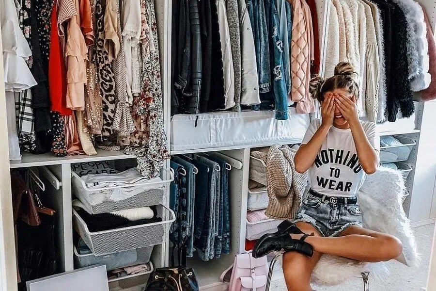 Want clothing. Want clothing