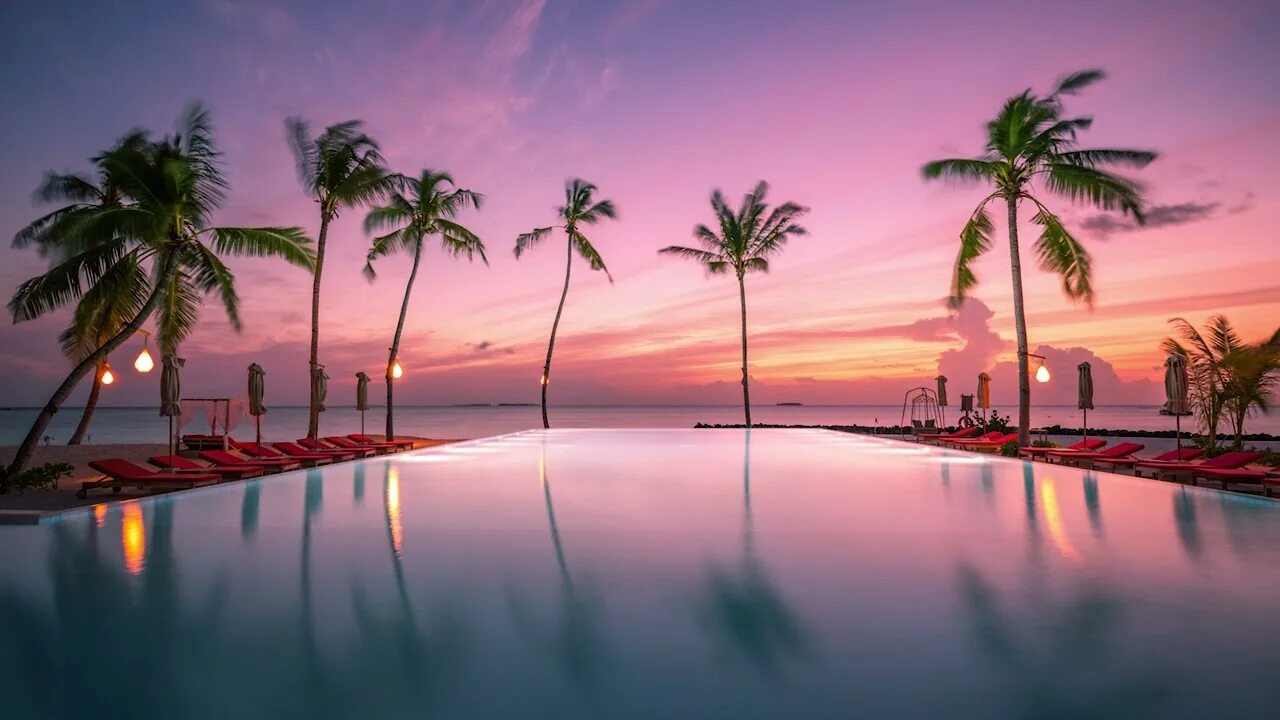 Sunset pool