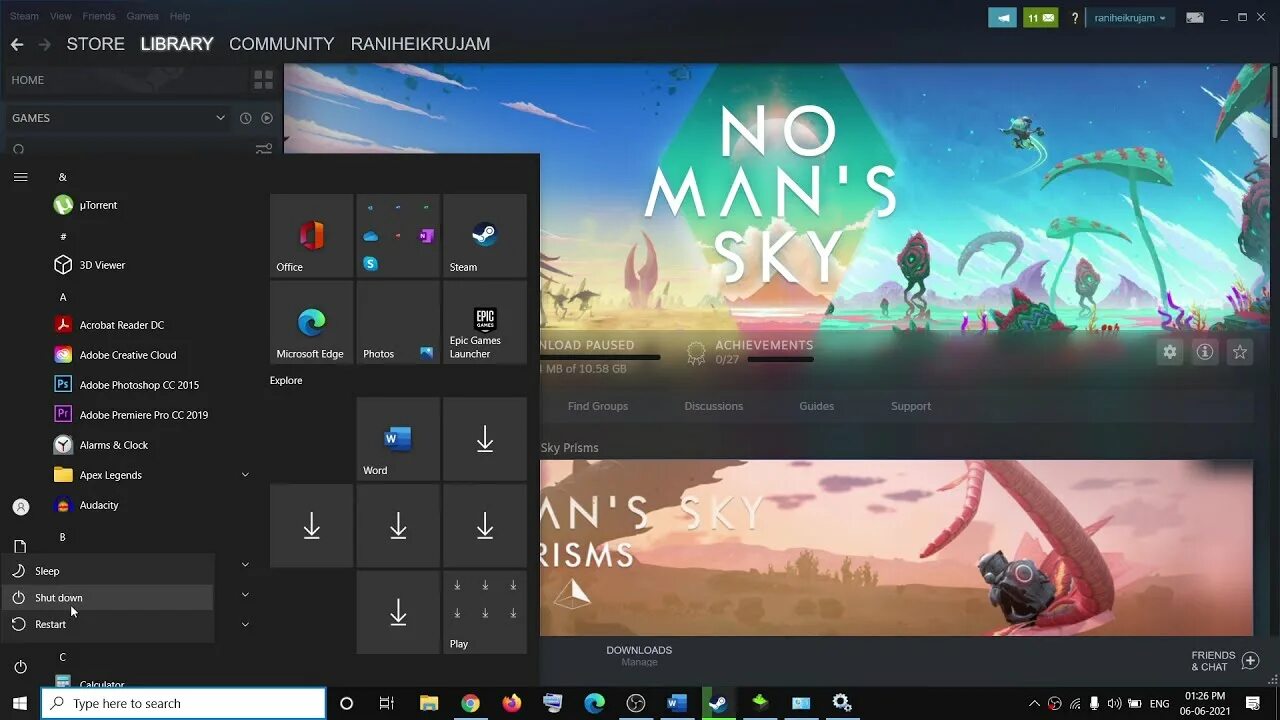 No man s sky ошибка