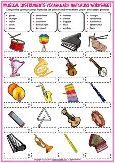 Instruments worksheet