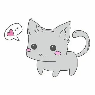 Как нарисовать милых няшных котиков