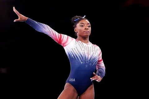 I decided to climb up on the five-foot mailbox" - When Simone Biles re...