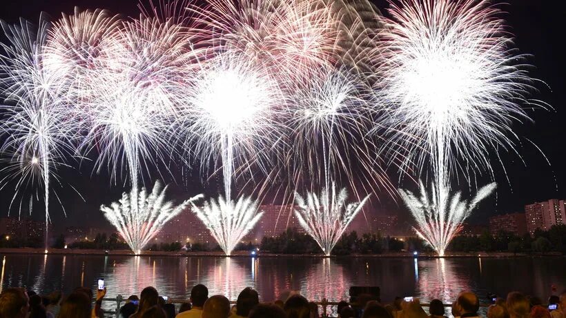 Firework parade