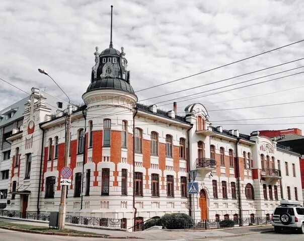 Улица горького барнаул. Дом Яковлева и Полякова. Особняк Полякова и Яковлева Барнаул. Торговый дом Полякова Барнаул. Центробанк Барнаул.