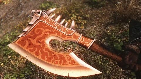 Скайрим секиры