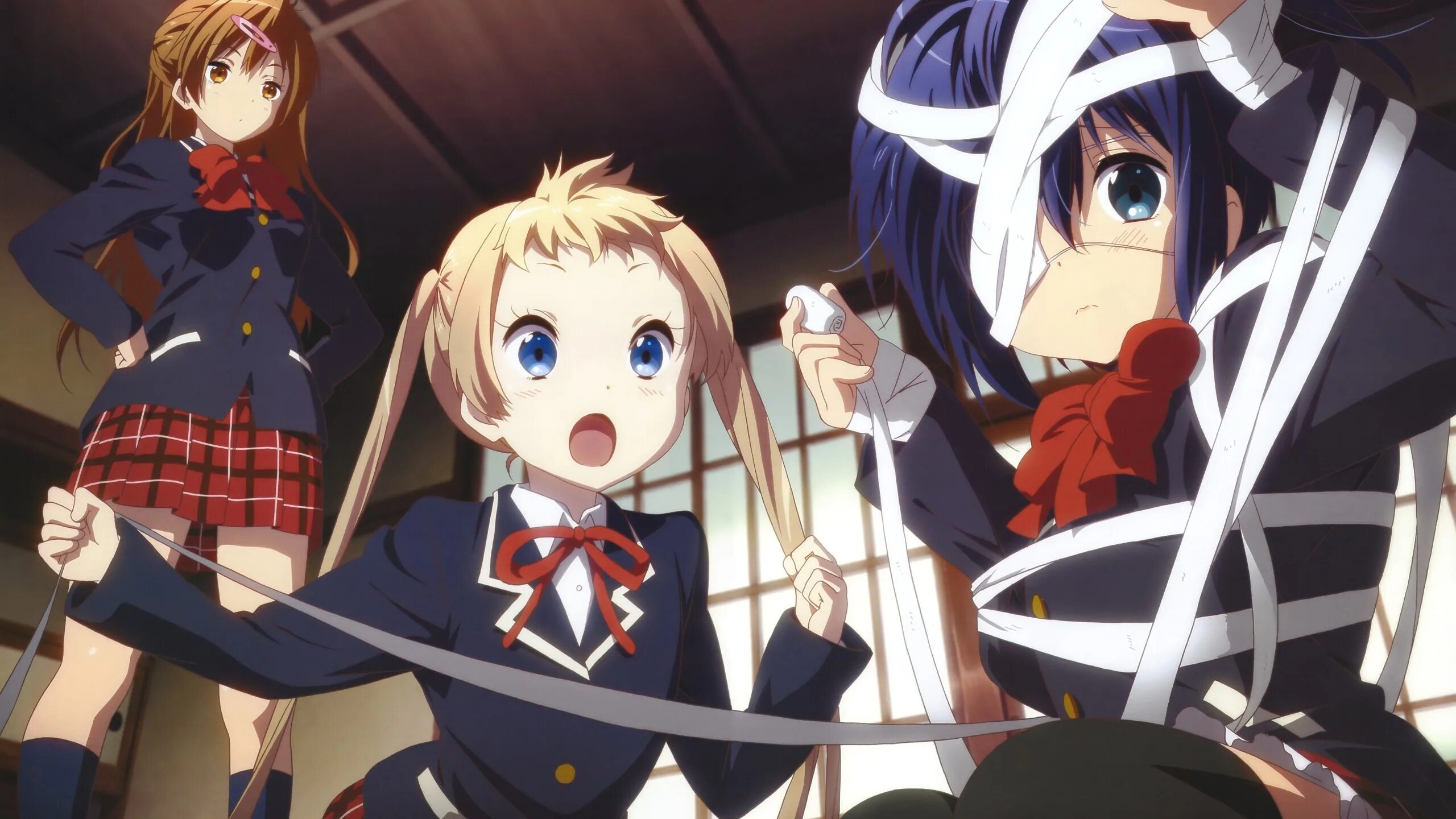 аура восьмиклассника. 3 восьмиклассника. 3 восьмиклассника. Love, chunibyo & other delusions.