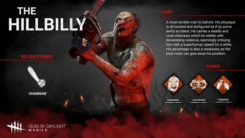 Dead By Daylight Hillbilly Wallpaper - The Game Playlist.