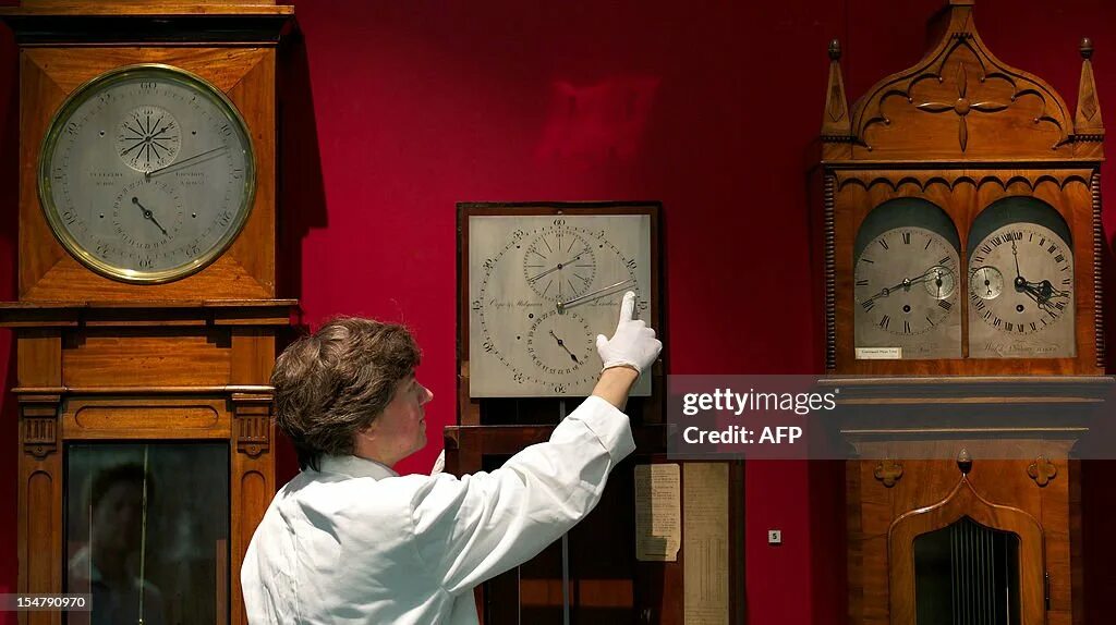 The clock is the door. The clock is the door
