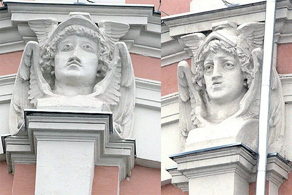 Реставраторы отреставрировали скульптуры в Петербурге. Горе реставраторы в Питере. Реставрированное здание. Исторические реставрации