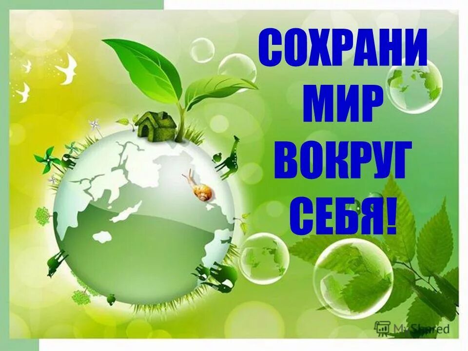 Призыв к охране окружающей среды