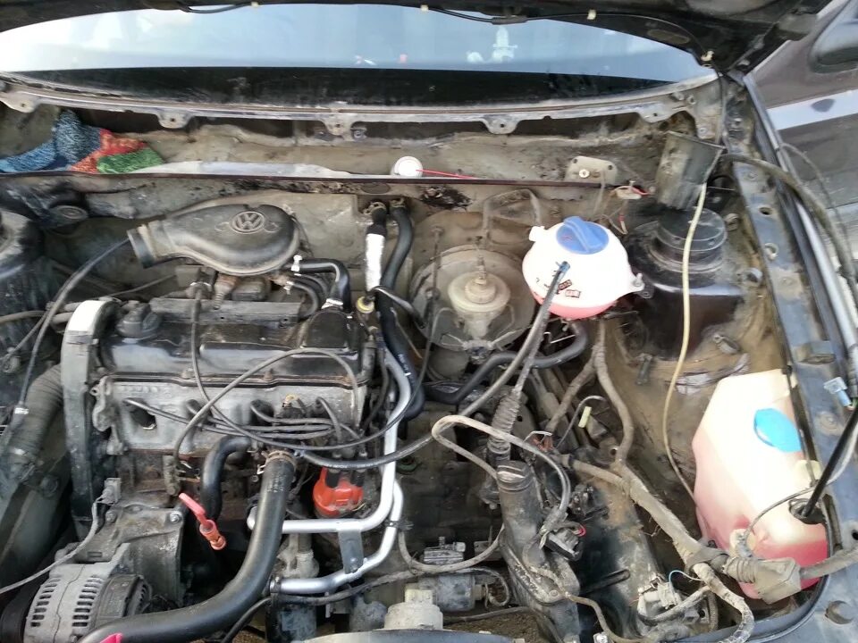 Плановое ТО, или стало скучно. - Volkswagen Vento, 1,8 л, 1992 года плановое ТО 