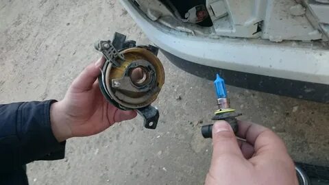Тигуан лампочка противотуманки