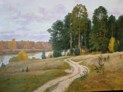 Русский пейзаж в основном