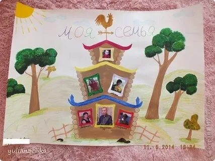 Проект в саду семья