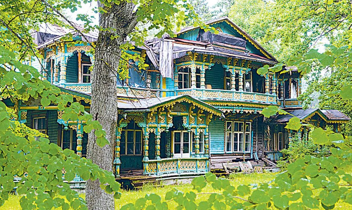 Хонка в Абрамцево. Старинные дачи. Русская дача. Усадьба в русском стиле. Часть первая дача