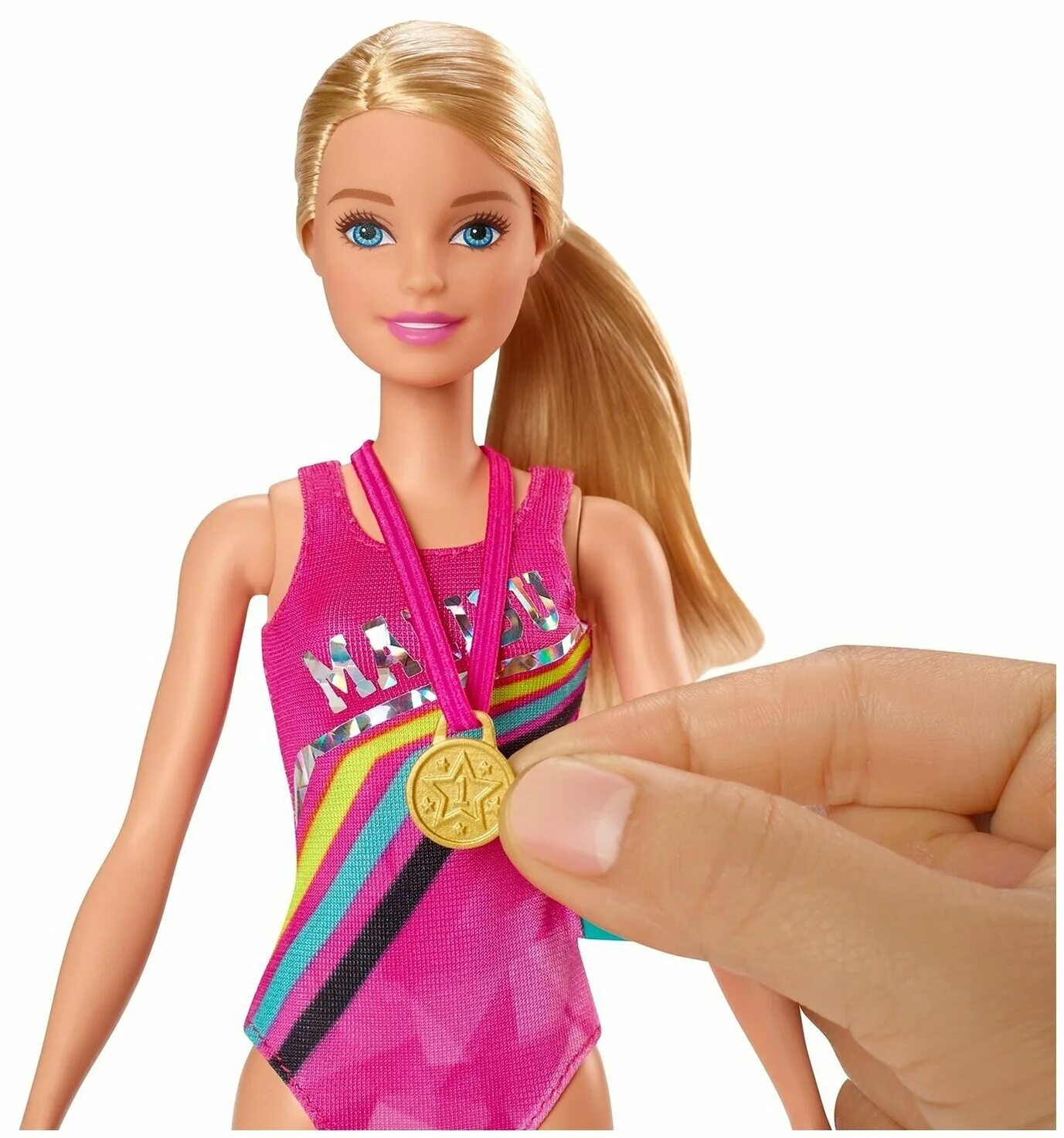барби олимпийская спортсменка 2020. спортивные барби. кукла барби набор кукла барби футбол. набор игровой barbie чемпион по плаванию ghk23. одежда пума валберис для кукол барби.