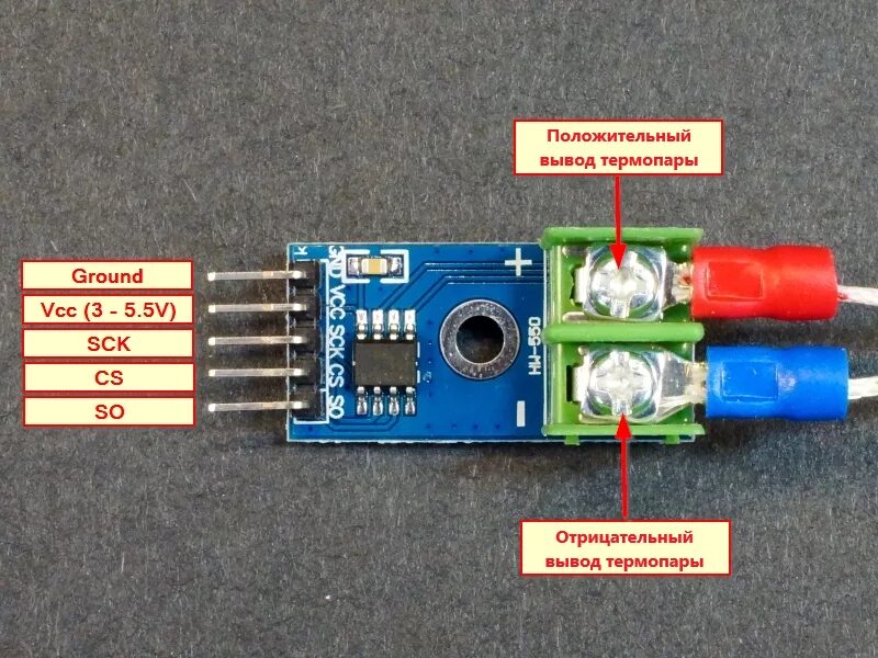 Подключение два max6675 к ардуино Connecting MAX6675 with Arduino Part1 (Arabic) YouTube