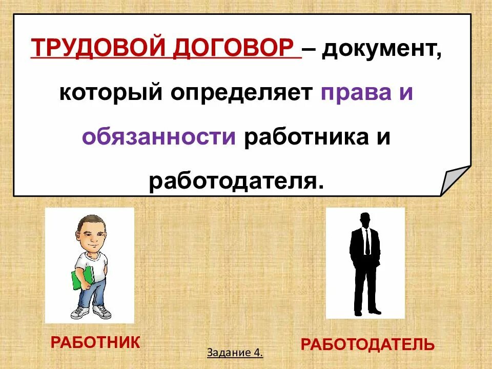 Трудовое право тема по обществознанию. Трудовое право презентация. Трудовой договор правоотношения.