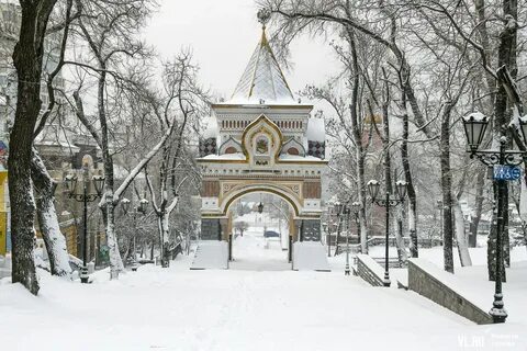 Снежный владивосток