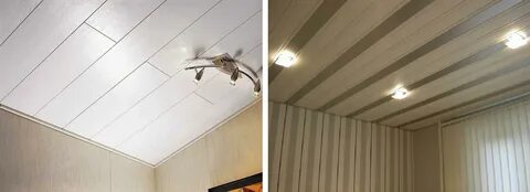 Сделать потолок на кухне пластиковыми панелями