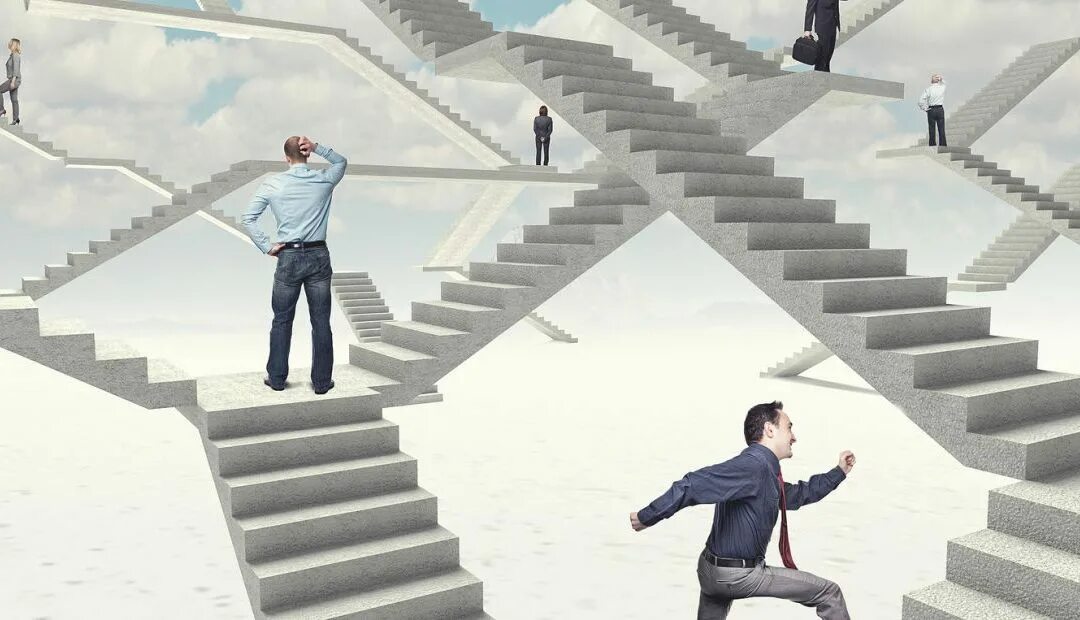 Новая ступень. Человек на лестнице. Карьерный рост человека. Человек идет по ступенькам. Карьера лестница.