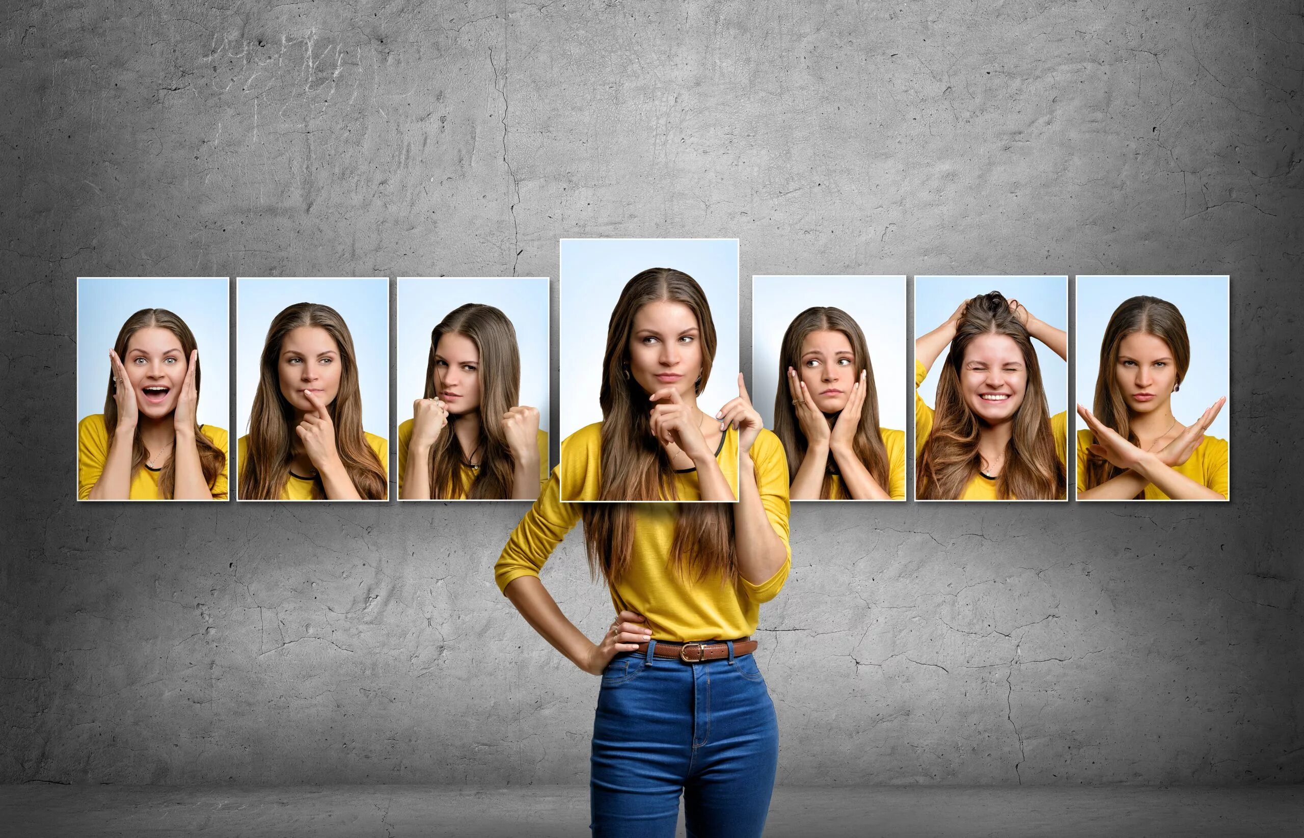 Different expressions