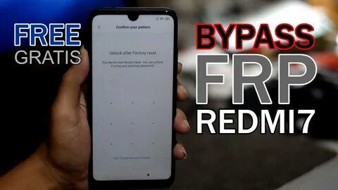 Разблокировка redmi