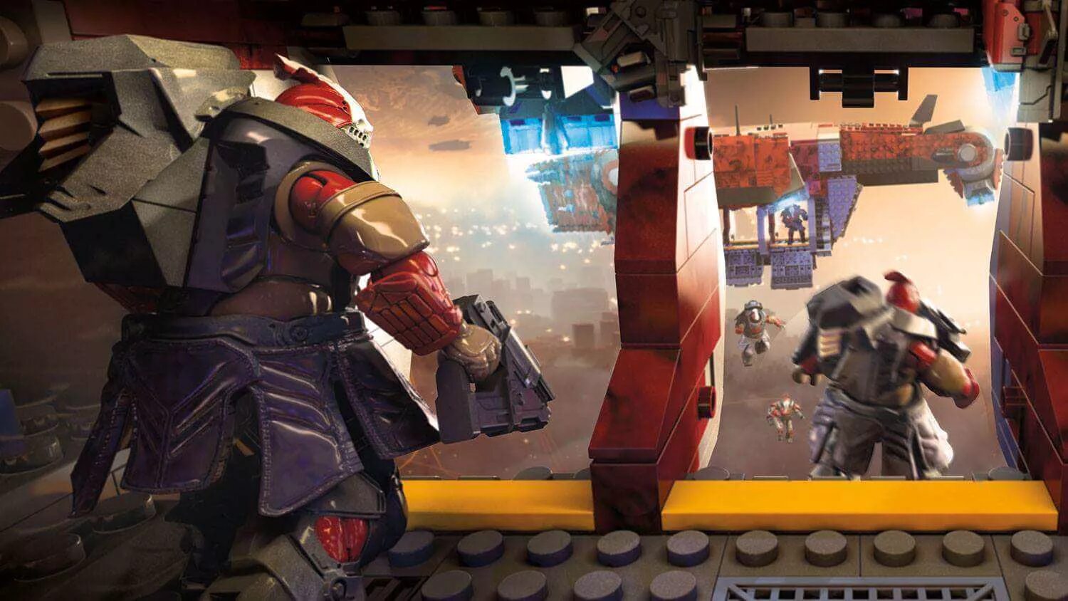 Как получить киборга в блокс. Mega construx warhammer. destiny cabal harvester. вархаммер лего мега блокс. конструктор mega bloks mega bloks construx destiny cabal harvester dropship signature series set action.