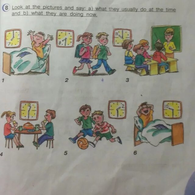 Look at the pictures and write what they are doing ответы. What are they looking at задание. Write what they are. Look at the pictures and write what that are doing 2 класс урок 87.