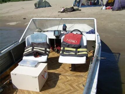 Обь 3 на воде