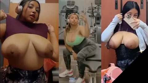Big Tits, OnlyFans, Public, big areolas, workout, shower, locker room, publ...