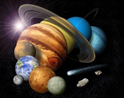 Вселенная солнечная система и небесные тела
