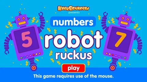 Robots are teaching preschoolers numbers in this fun educational game.