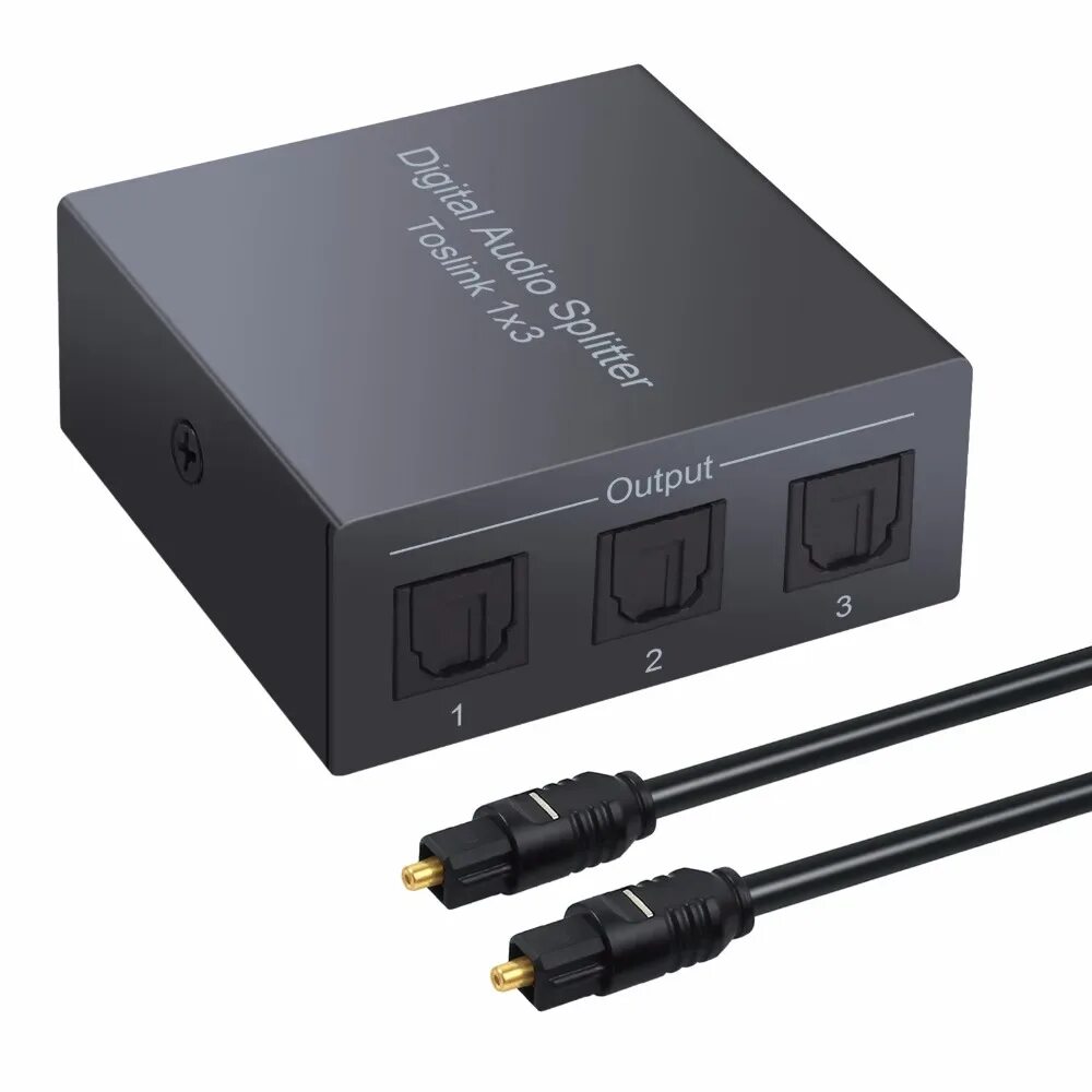 Digital Audio out Optical SPDIF. 2-Way-Optical-Splitter-Toslink. Сплиттер SPDIF Toslink оптический разветвитель. Оптический Toslink аудио концентратор 3 in 1.