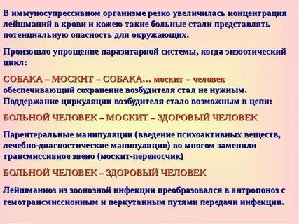 Состояние инфекции
