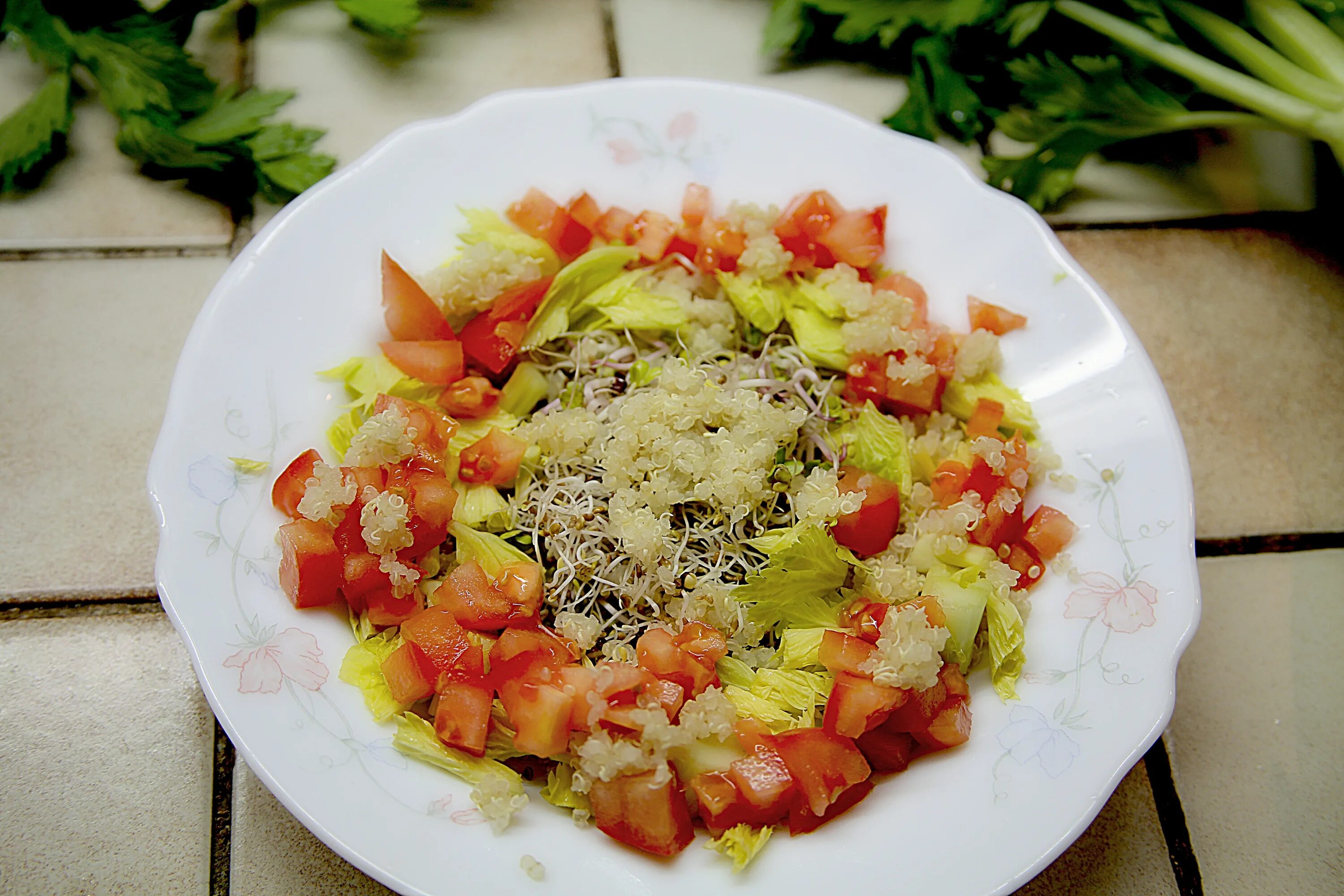 Салат с киноа и помидорами. Румынская кухня салаты. Салат с тыквой и киноа. Арабский салат с помидорами. Простой салат без помидор