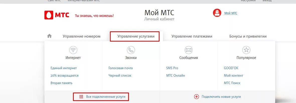 Мой МТС личный кабинет. Управление услугами МТС. МТС личный кабинет новый. МТС интернет личный кабинет. Mts ru как отключить