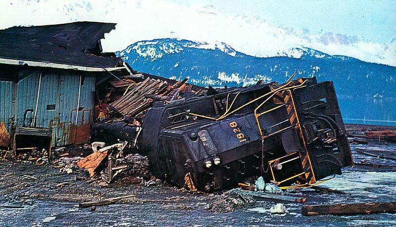 ЦУНАМИ на Аляске 1958. ЦУНАМИ на Аляске 1964. Великое Аляскинское землетрясение 1964.