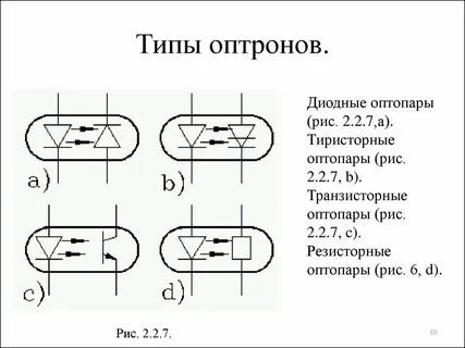 Оптрон схема