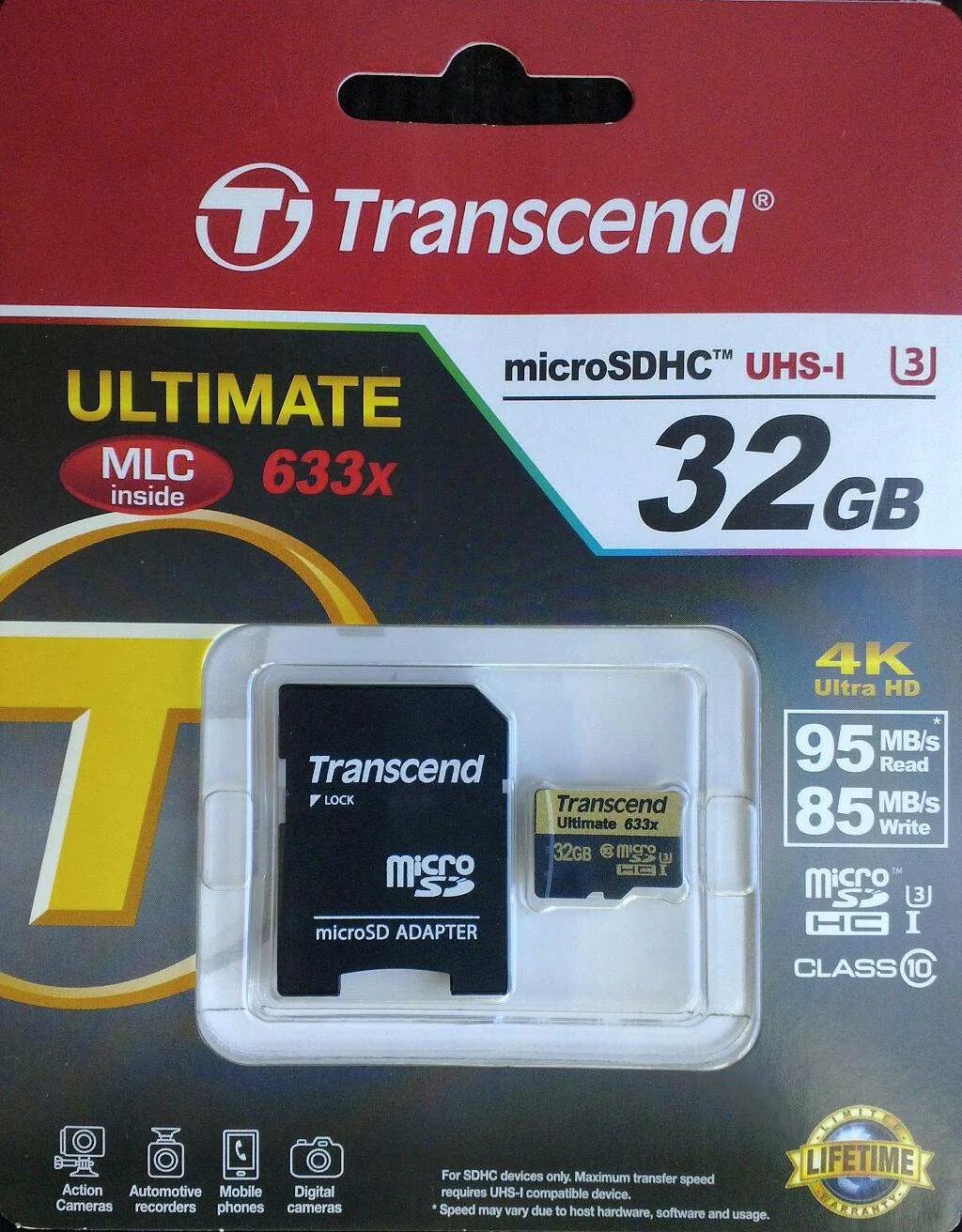 Карта памяти transcend microsdhc class 10. Карта памяти transcend microsdhc class 10