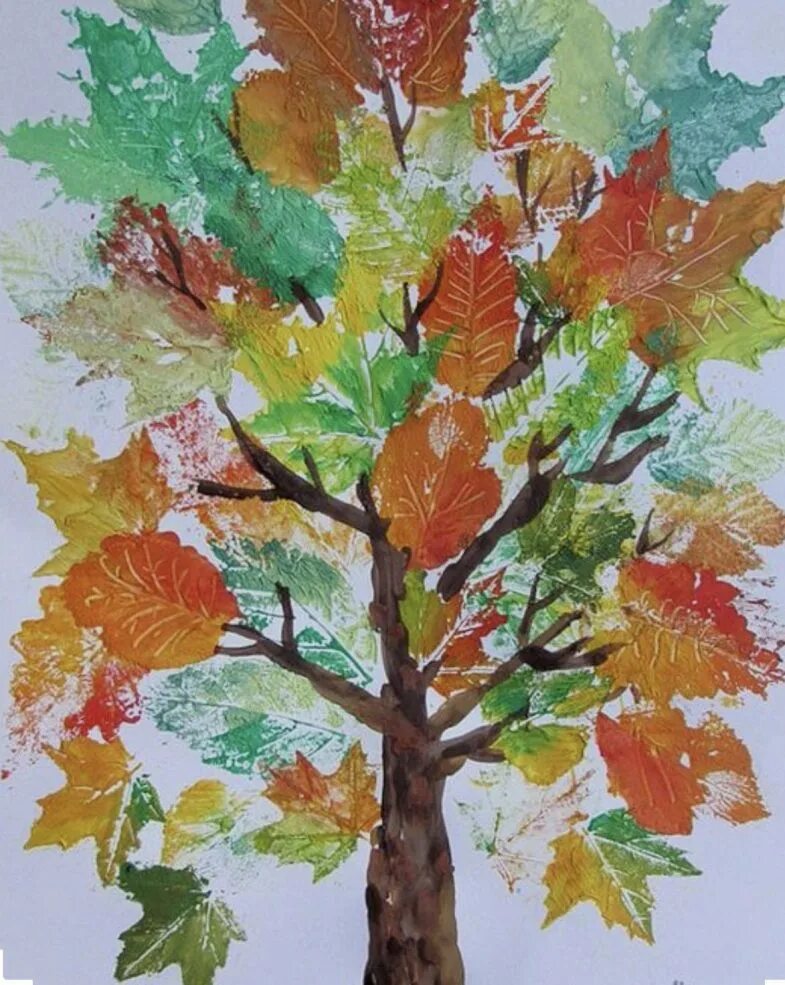 Рисование листом дерева. Нетрадиционные техники рисования. Рисование оттиском листьев. Дерево в нетрадиционной технике рисования. «осенние листья» отпечатки листьев.