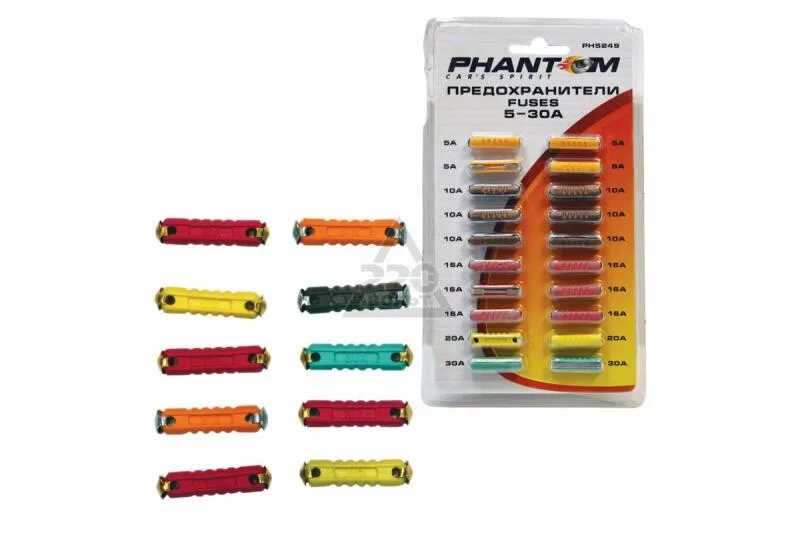 Предохранитель Phantom ph5249. Набор предохранителей 20 шт ph5249 Phantom. Предохранитель цилиндрический Phantom ph5249. Предохранители микро ph5249. Предохранители плавкие 220