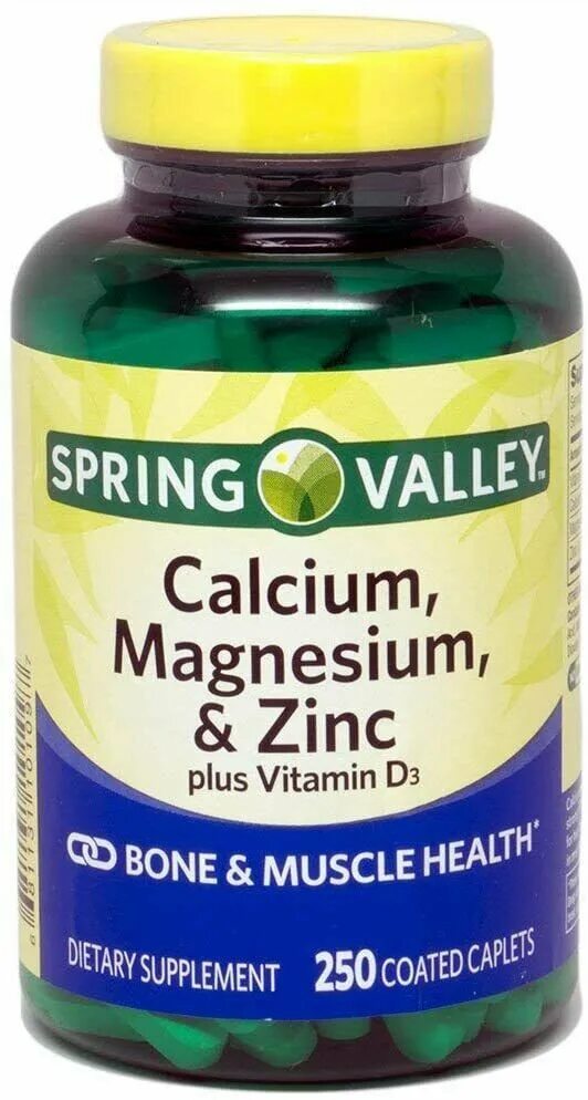 Витамины цинк d3. Кальций, магний, цинк, д3 250 шт Spring Valley. Spring Valley - Calcium, Magnesium & Zinc, Plus Vitamin d3, 250 Coated Caplets. Calcium Magnesium Zinc with Vitamin d3 комплекс. Кальциум Магнезиум плюс цинк.