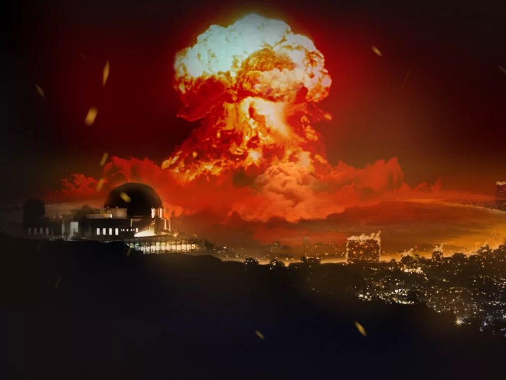 Ядерный удар. Апокалипсис взрыв. Фантастика ядерный взрыв. 3 мирова