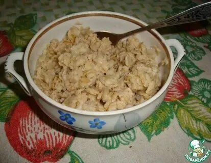 Овсяная каша щенкам