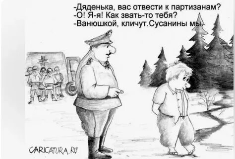 Анекдоты про партизан