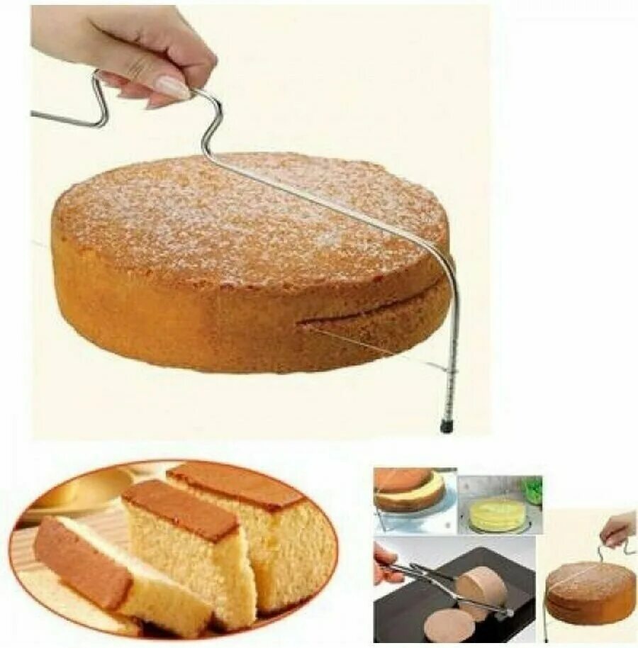 струна для нарезания коржей metaltex dolceforno 35,5 х 15 см. нож струна для бисквитов. струна для разрезания бисквита. струна для разрезки бисквита. струна или нож для резки бисквита.